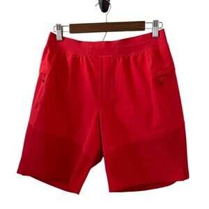 Lululemon Men's Train To Beach Short/Swim Trunks In Carnation Red Size M